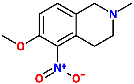 (图片) MC011911 6-Methoxy-2-methyl-5-nitro-3,4-dihydro-1H-isoquinoline